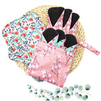 Asenappy Sanitary Pad, 10 PCs Reusable Washable Cloth Menstrual Pads Panty Liners (Multicolor A)