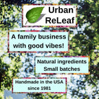Urban ReLeaf Quease Relief Essential Oil Aromatherapy Nasal Inhaler - Pure Undiluted Oils for Queasy Nausea Tummy, Easy Open Sna