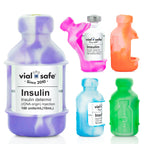 VIAL SAFE  | Insulin Vial Protector Case | Secure Insulin Bottle Protector & Cover for 10mL Vials | Fits Humalog, Humulin, NovoL