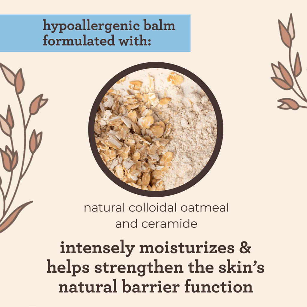 Aveeno Baby Eczema Therapy Nighttime Balm with Colloidal Oatmeal, Travel Size, 1 oz