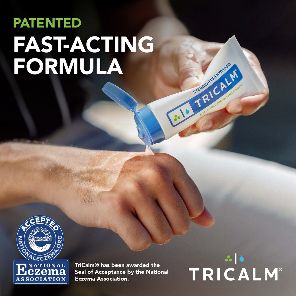 TriCalm Soothing Itch Relief Hydrogel 2 oz, 4 Count