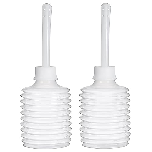 CLOUD 9 FRESH + PORTABLE ANAL ENEMA DOUCHE 3.3 OZ EZ SQUEEZE BULB 2 PACK