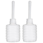 CLOUD 9 FRESH + PORTABLE ANAL ENEMA DOUCHE 3.3 OZ EZ SQUEEZE BULB 2 PACK