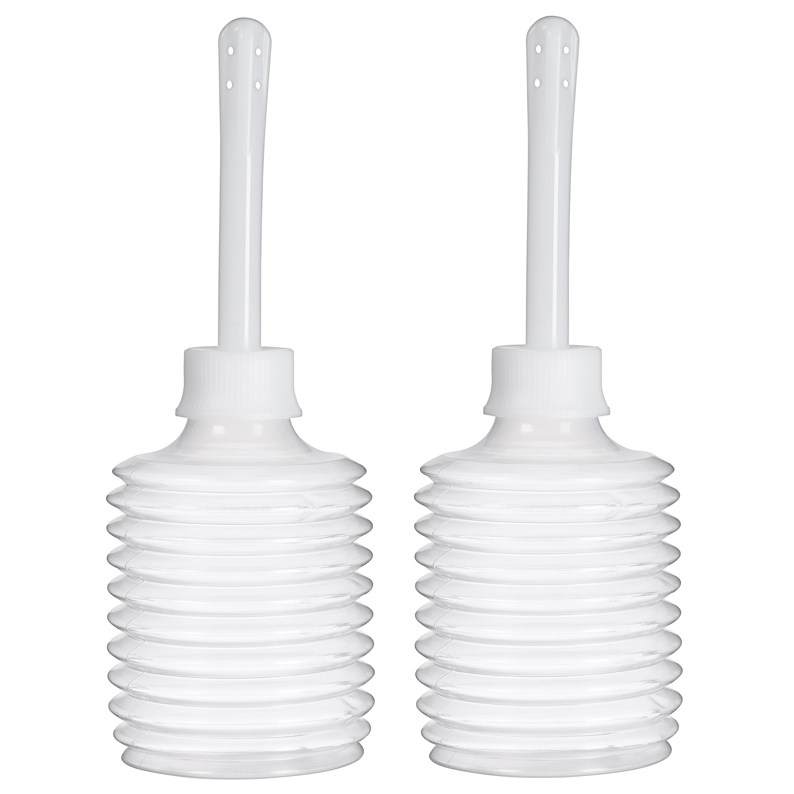 CLOUD 9 FRESH + PORTABLE ANAL ENEMA DOUCHE 3.3 OZ EZ SQUEEZE BULB 2 PACK