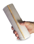 Neutripure Elastic Stretch Body Wrap - Bandage with Velco - 8 Inch Wide Jumbo Roll for Stomach