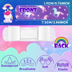 Funtery 8 Styles Kids Fabric Bandages Flexible Self Adhesive Bandage Wrap for Cuts Scrapes Wounds Burns Baby Child Toddlers, Ass
