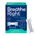 Breathe Right Nasal Strips Extra Strength Clear For Sensitive Skin Drug-Free Snoring Solution & Nasal Congestion Relief Caused b