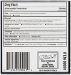 HALLS Relief Max Strength Extra Strong Menthol Throat Drops, 20 Packs of 9 Drops (180 Total)