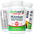 Palmitoylethanolamide 450mg Comfort Mobility Nerves Cognitive & Immune Support - Micronized High Absorption - All Natural Pea - 