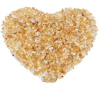 mookaitedecor 1/2 lb Citrine Tumbled Stone Chips Crushed Quartz Crystals and Healing Stones with Chakra Bag