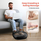 COMFIER 2025 Upgrade shiatsu Foot Massager for Neuropathy,Plantar Fasciitis,Foot Massager with Heat,Remote Control,Pause Functio