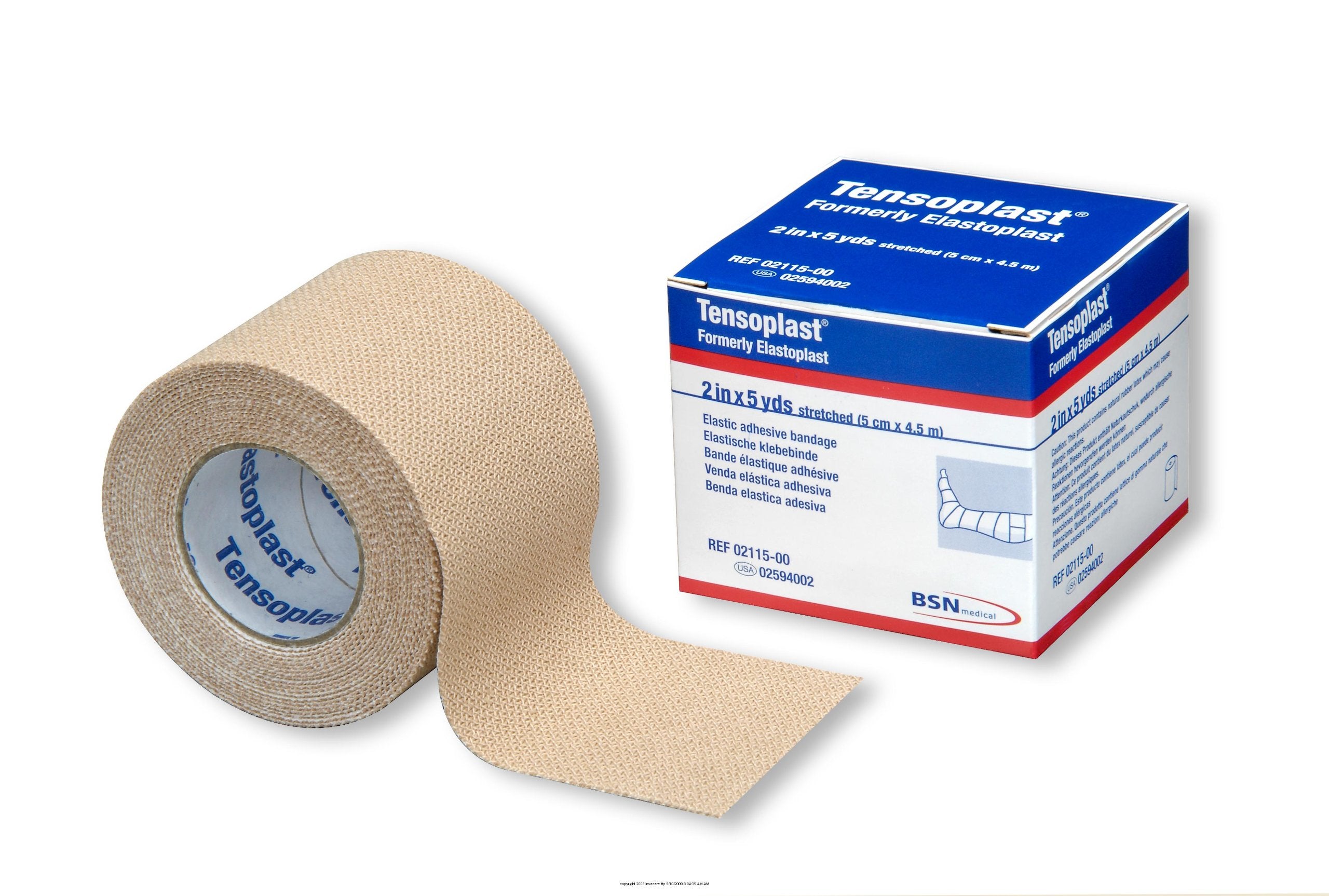 Bsn Med Beiersdorf Jobst Tensoplast Elastic Bandage, Tan, 0.2 Pound