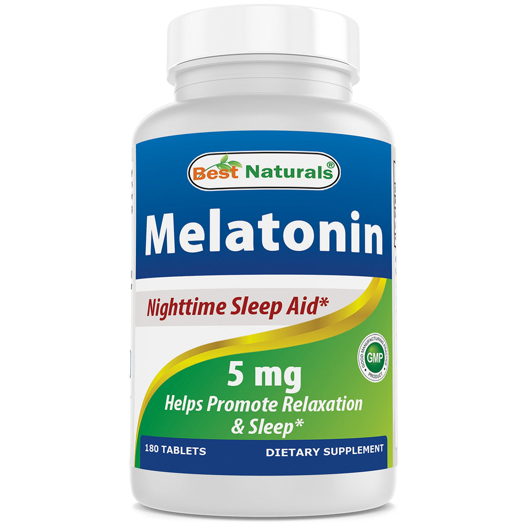 Best Naturals Melatonin 5 mg 180 Tablets