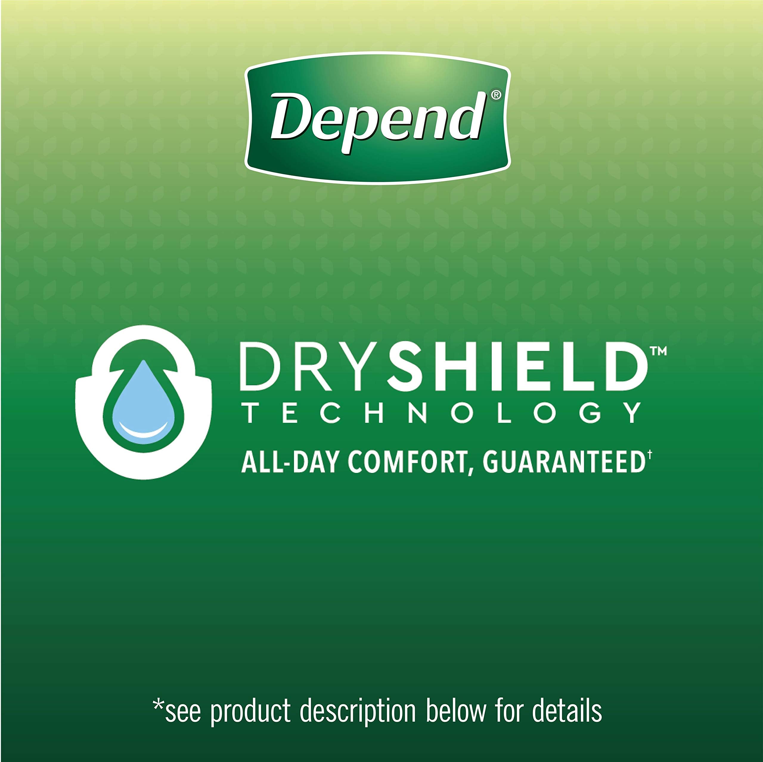 Depend FIT-FLEX Incontinence Underwear for Men, Maximum Absorbency, Disposable, Small/Medium, Grey, 60 Count (2 Packs of 30) (Pa