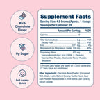 Love Sweat Fitness Sleep Boost Powder | Slumber Party Chocolate | Improves Sleep, Supports Muscle Recovery | Vegan, Gluten Free,