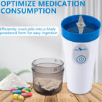 Small Electric Pill Crusher Fine Powder by Pill Mill - Pill Grinder Fine Powder - Powder Grinder for Elderly, Medicine Grinder f