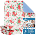 OUTCREATOR Washable Bed Pads 56 x 34 (Pack of 2), Incontinence Mattress Protector, Anti-Slip Waterproof Underpads for Adults Kid