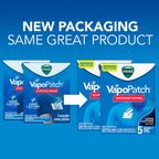 Vicks VapoPatch, Wearable Mess-Free Aroma Patch, Soothing & Comforting Non-Medicated Vicks Vapors, For Adults & Children Ages 6+