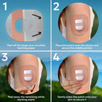 Adamson Omnipod 5 Overpatches - 25 Waterproof Omnipod 5 Adhesive Patches, Sweatproof & Skin-Friendly, No Glue on Center, Easy to