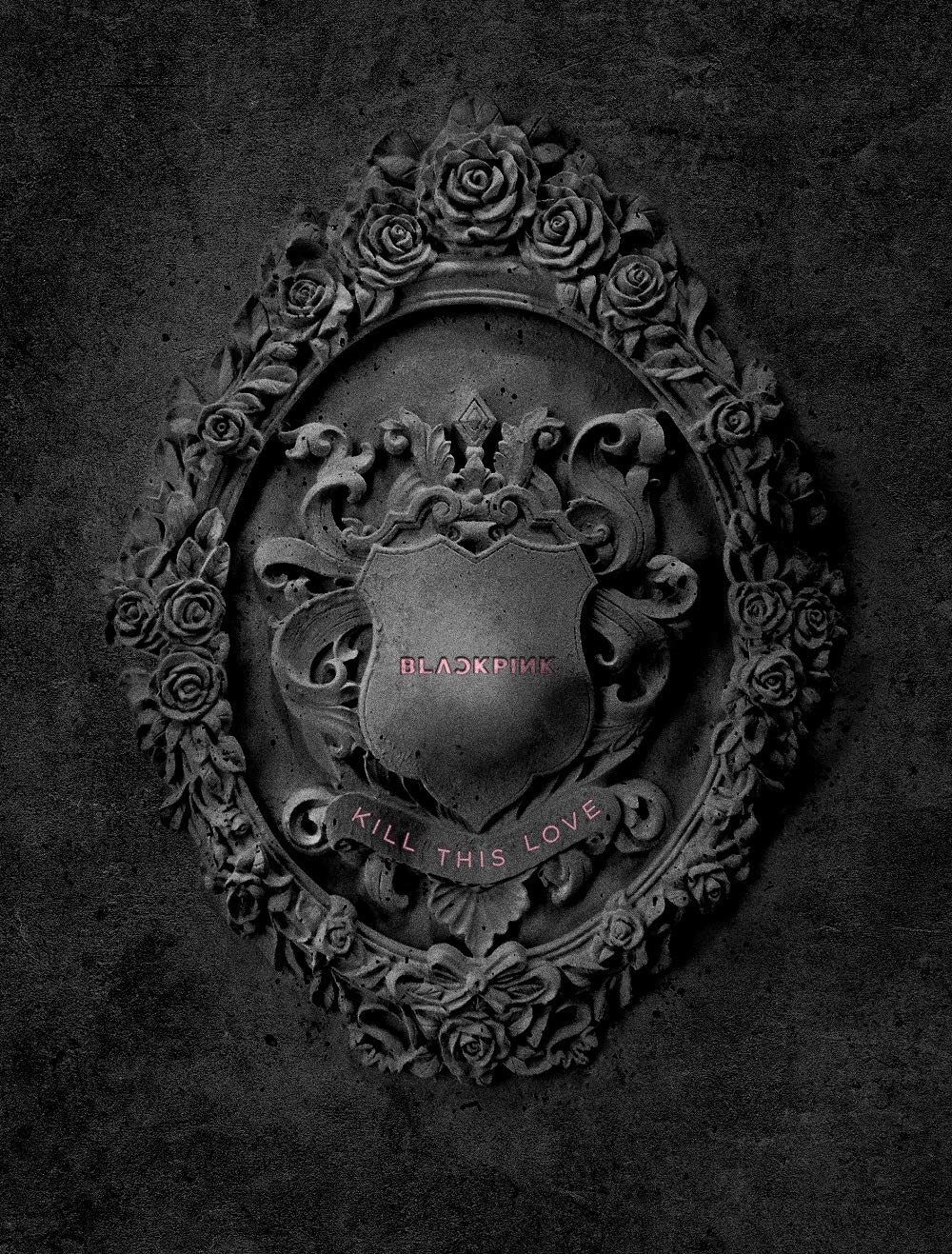 YG Blackpink - Kill This Love [Black ver.] (2nd Mini Album) CD+52p Photobook+Lyrics Book+4Photocards+Polaroid Photocard+Sticker 