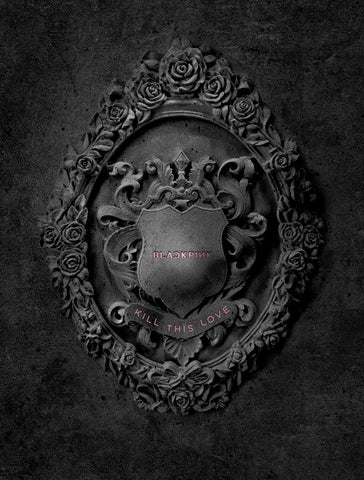 YG Blackpink - Kill This Love [Black ver.] (2nd Mini Album) CD+52p Photobook+Lyrics Book+4Photocards+Polaroid Photocard+Sticker 