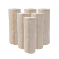 Nexskin 6 Letex Free Bandges - Comfort Elastic Bandage with Single Hook & Loop Closure - Beige, 6 Pack