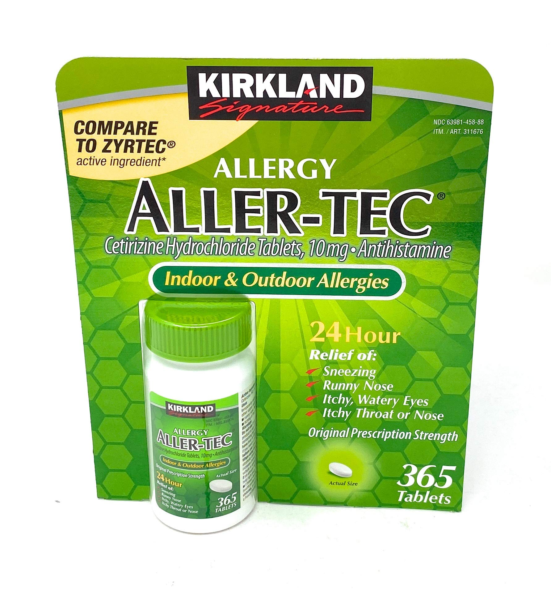 Kirkland Signature Aller-Tec, 365 Tablets – Medistoreweb