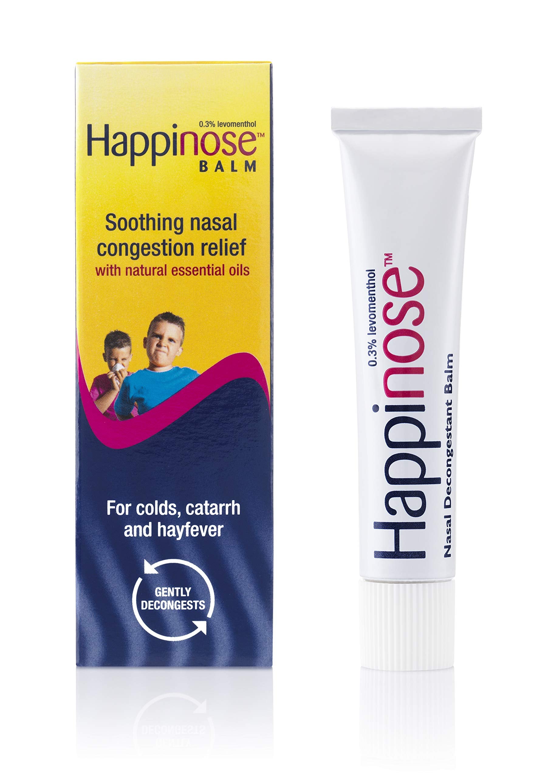 Happinose Balm Soothing Nasal Congestion Relief 14g