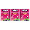 Benadryl Childrens Allergy Chewables with Diphenhydramine HCl, Antihistamine Chewable Tablets in Grape Flavor, Three Pack, 3 x
