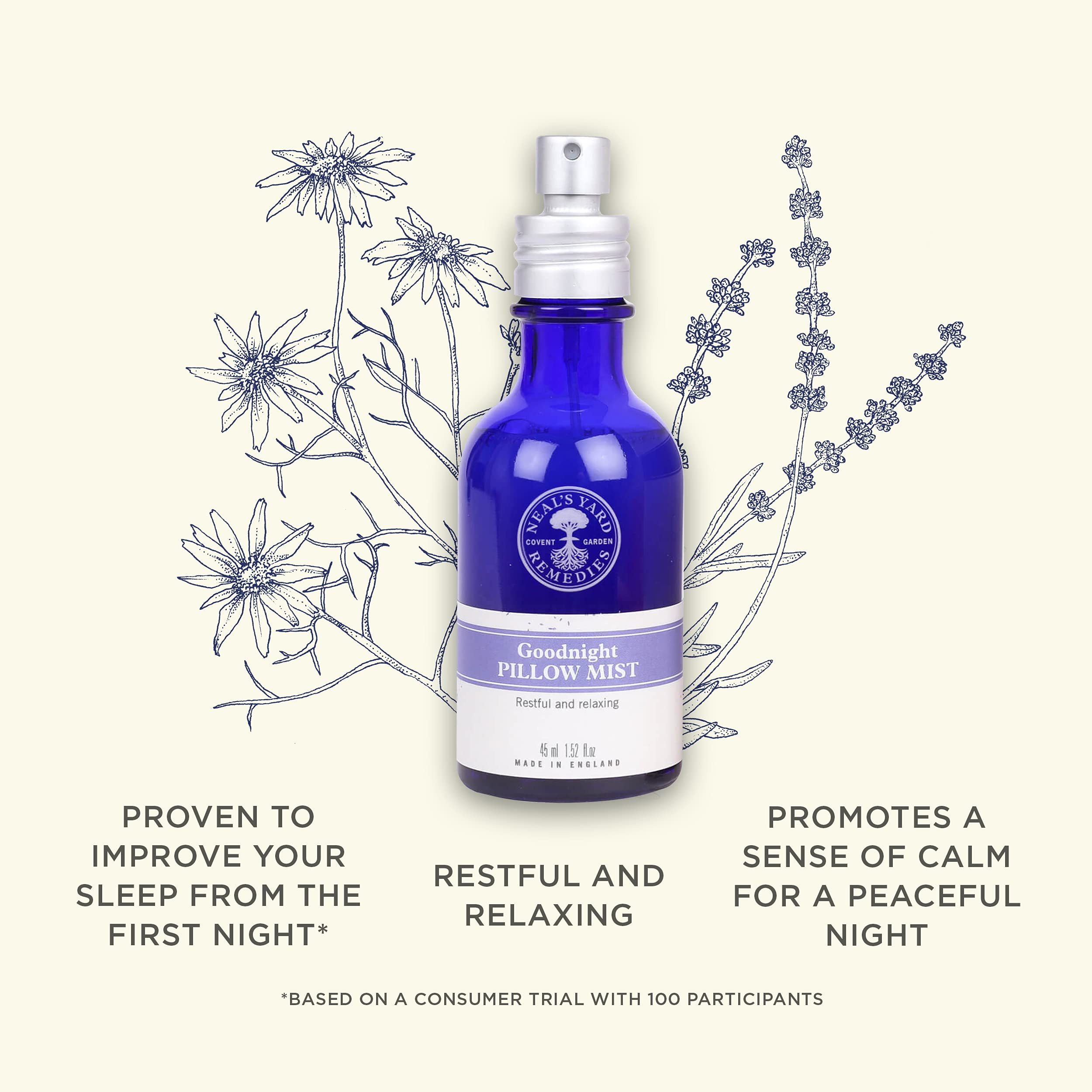 Neals Yard Remedies Goodnight Pillow Mist, 45ml
