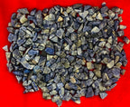 Indian Consigners Natural Crushed Polished Tumbled Gem Stone Chips, Decoration & Healing Crystals (Sodalite)