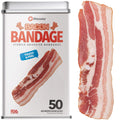 BioSwiss Bandages, Bacon Shaped Self Adhesive Bandage Set, Latex Free, Sterile Wound Care, 50 Count