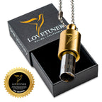 LOVETUNER Meditation Tuning Necklace 528 hz Frequency of Love | Mindfulness Device for Anxiety & Stress Relief