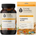Living Alchemy Turmeric & Ginger Supplement - Fermented Turmeric Capsules For Gut, Mobility, & Joint Support - Natural Herbal Su