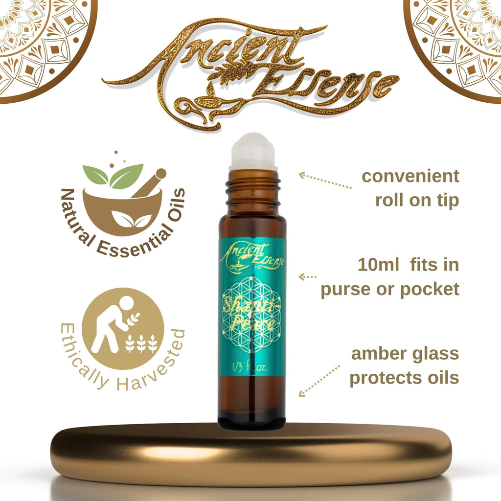 Ancient Essences Essential Oil, Shanti Peace, 0.33 Ounce