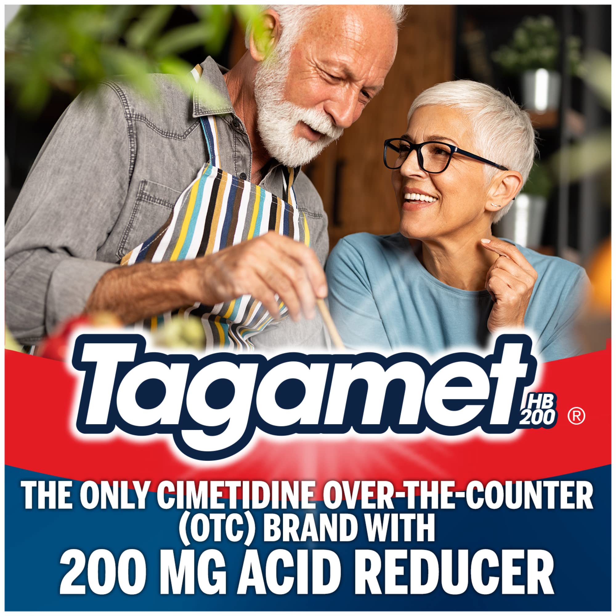 Tagamet HB 200 mg Cimetidine Acid Reducer and Heartburn Relief, 30 Count