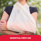 Ever Ready First Aid Triangular Bandage, 40 x 40 x 56, 12 Count- 100% Cotton