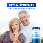 (2 Pack) Gluctose Advanced Blood Support, Gluctose, Gluctose - Advanced Blood Support Supplement, Gluctose Supplement Support Ca