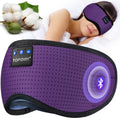 TOPOINT Sleep Mask Headphones Bluetooth Wireless 5.4, Breathable Cotton Eye Mask for Sleeping Side Sleepers Travel Music Headset