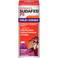 Sudafed Childrens PE Cold and Cough Grape Liquid, 4 Fl Oz, Pack of 2