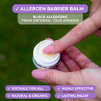 HayMax Organic Allergen Barrier Balm, Lavender 0.17 fl oz (5ml), Natural, Non-Drowsy, Gentle on Skin