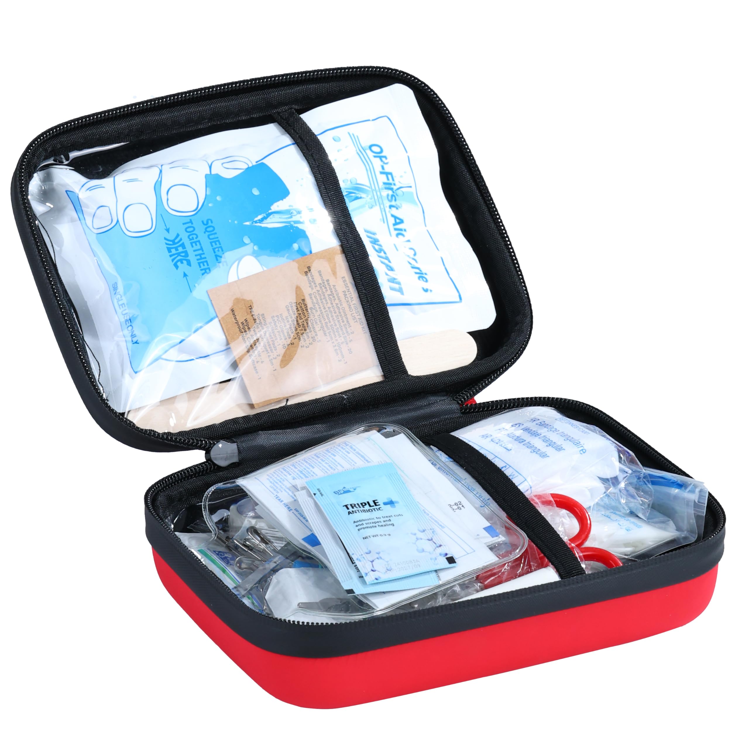 Breakwater Supply First Aid Kit for Car, Home, Office, Travel, Dorm, Businesses, 101 Piece HSA FSA Household & AirBNB Essentials