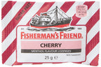 Fishermans Friend Sugar Free Cherry Menthol Flavour Lozenges 25g (Pack of 24)