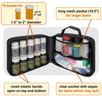 StarPlus2 Large Pill Bottle Organizer, Medicine Bag, Carrier for Medications, Vitamins, and Medical Supplies - Travel Medicine O