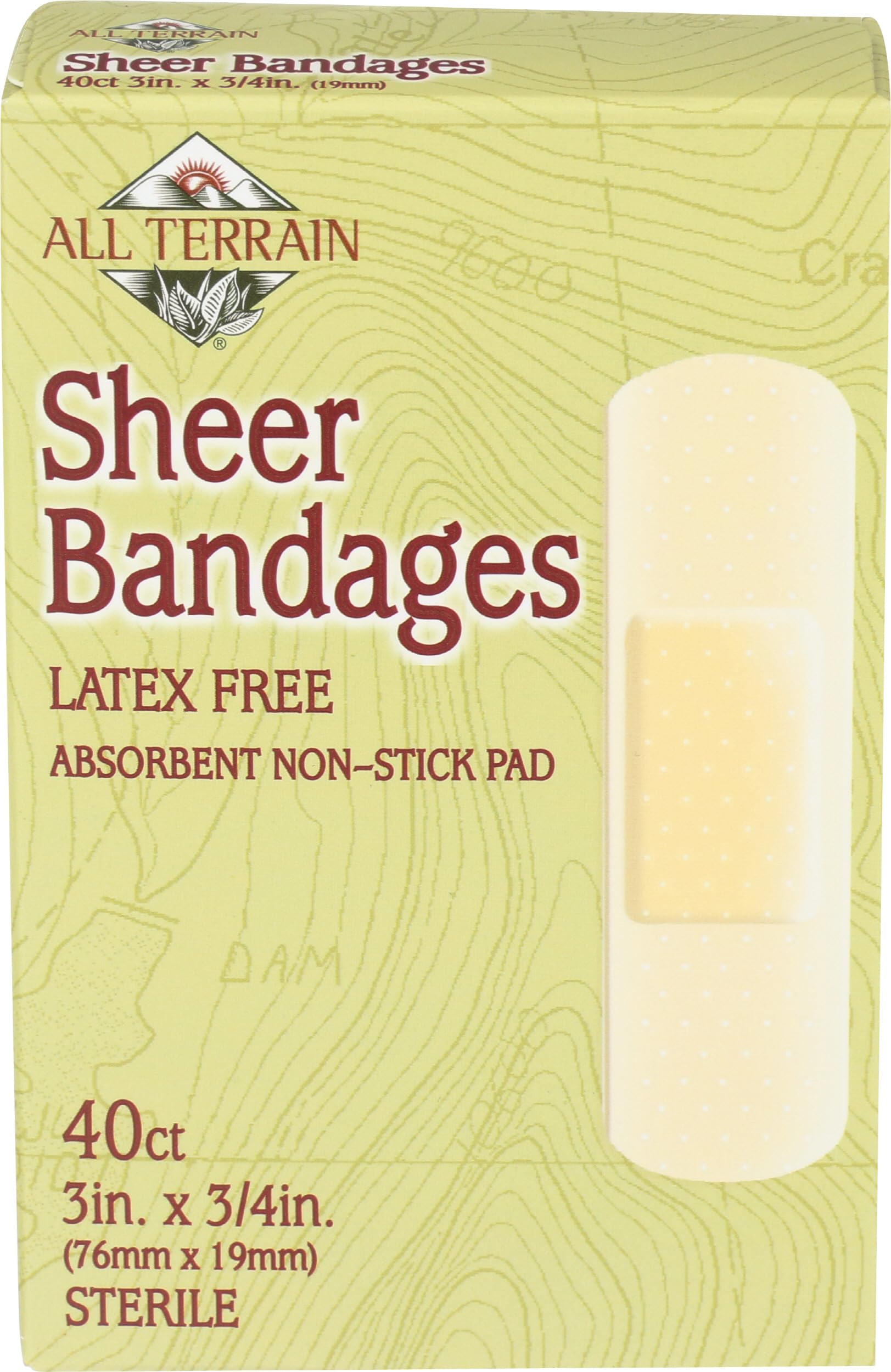 ALL TERRAIN Sheer Bandages, 40 CT