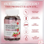 Menopause Supplements for Women, Multi-Symptom Menopause Relief for Women Vitamin Gummy, with PABA & Sage Extract, Supports Nigh
