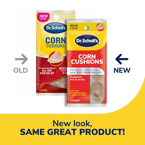 Dr. Scholl's Corn Cushions Regular 9 Count (Pack of 6) - Packaging May Vary