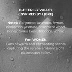 LOIL FRAGRANCE Butterfly Valley Perfume for Women & Men Inspired by Xerjof Naxos | Long-Lasting Scent Roll on Oil 10ml | Bergam