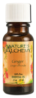 Natures Alchemy Essential Oil Ginger, 0.5 fl oz