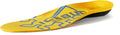 Icebug Unisexs Slim Low Cushion Support Insole Flex Technology, Yellow High Arch, M 4/W 5.5-6